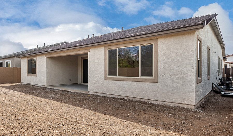 Rear Exterior of the Deacon floor plan