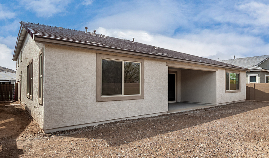 Rear Exterior of the Deacon floor plan