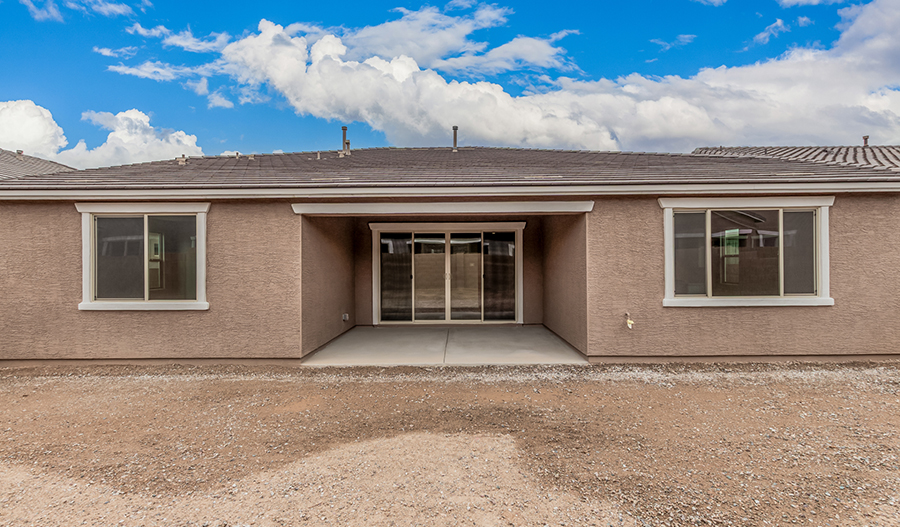Rear Exterior of the Deacon floor plan