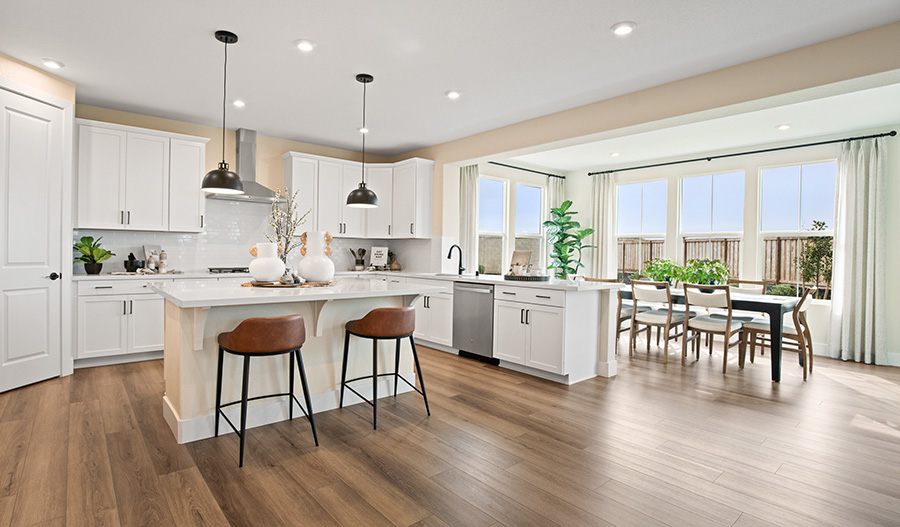 Kitchen of the Seth floor plan
