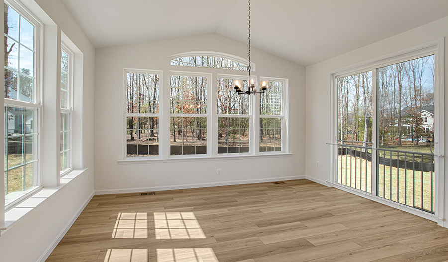 Sunroom of the Hemingway floor plan