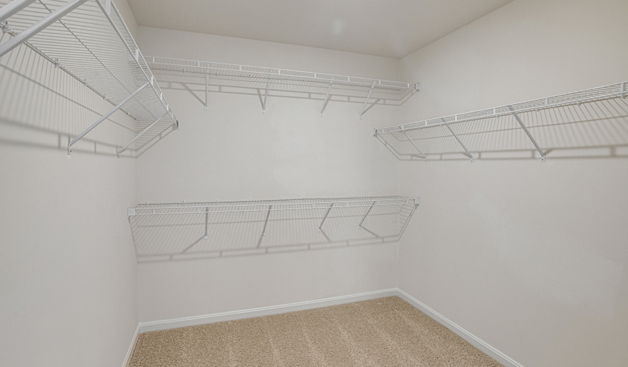 Closet of the Hemingway floor plan