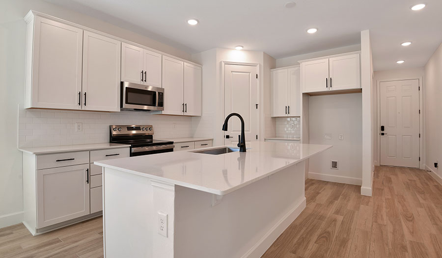 Kitchen of the Ruby floor plan
