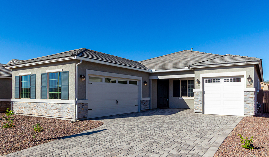 Exterior of the Townsend floor plan