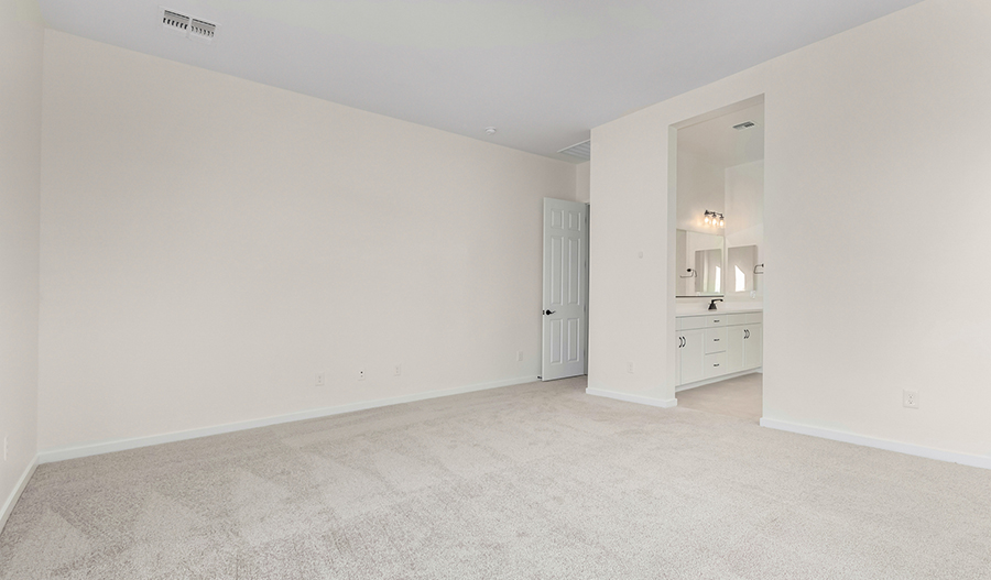 Bedroom of the Townsend floor plan