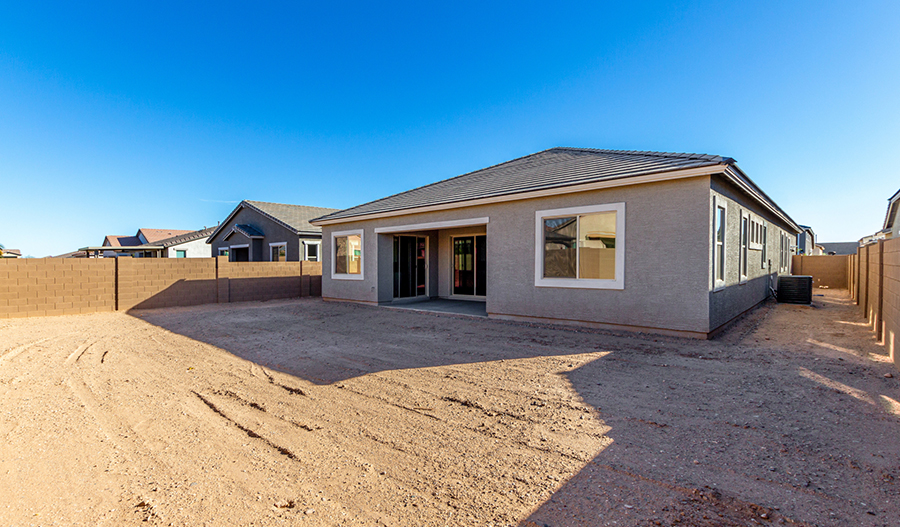 Rear Exterior of the Townsend floor plan