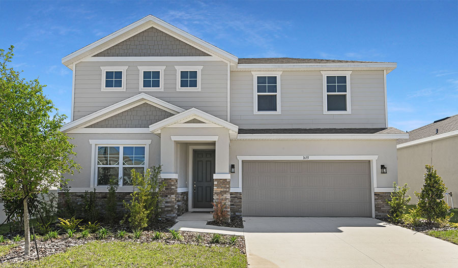 Exterior of the Elderberry floor plan