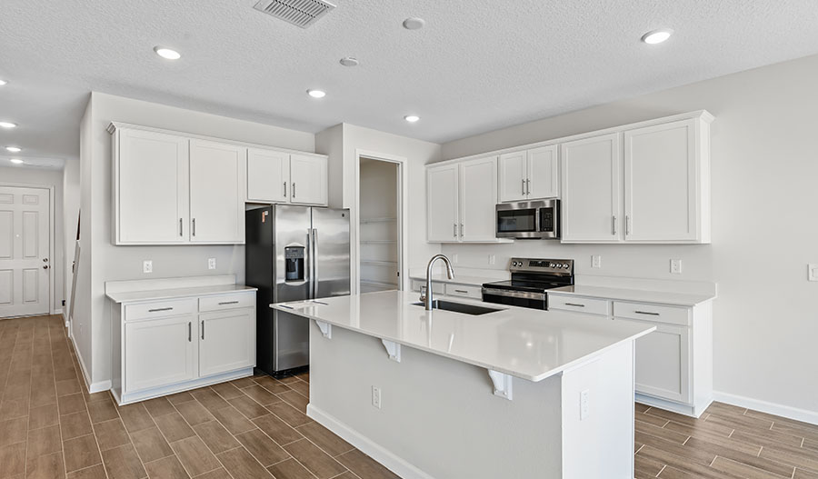 Kitchen of the Elderberry floor plan