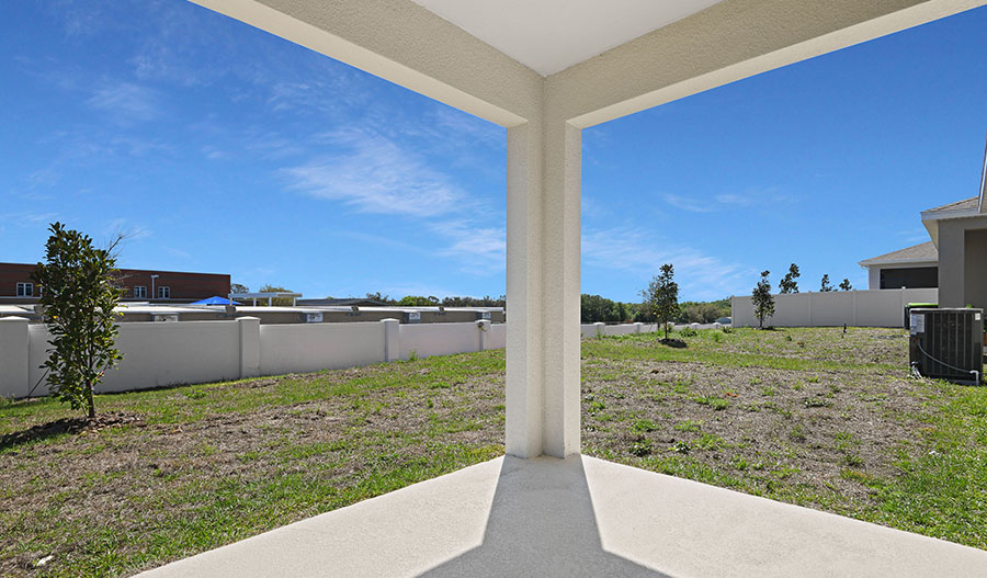 Rear Exterior of the Elderberry floor plan