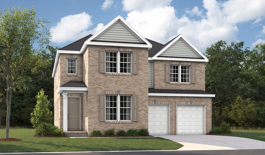 Elevation F of the Alexander floor plan