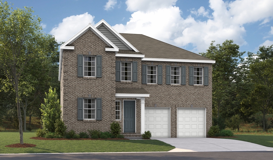 Elevation F of the Ashcroft floor plan