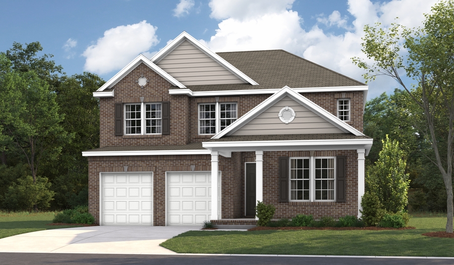 Elevation F of the Hopewell floor plan