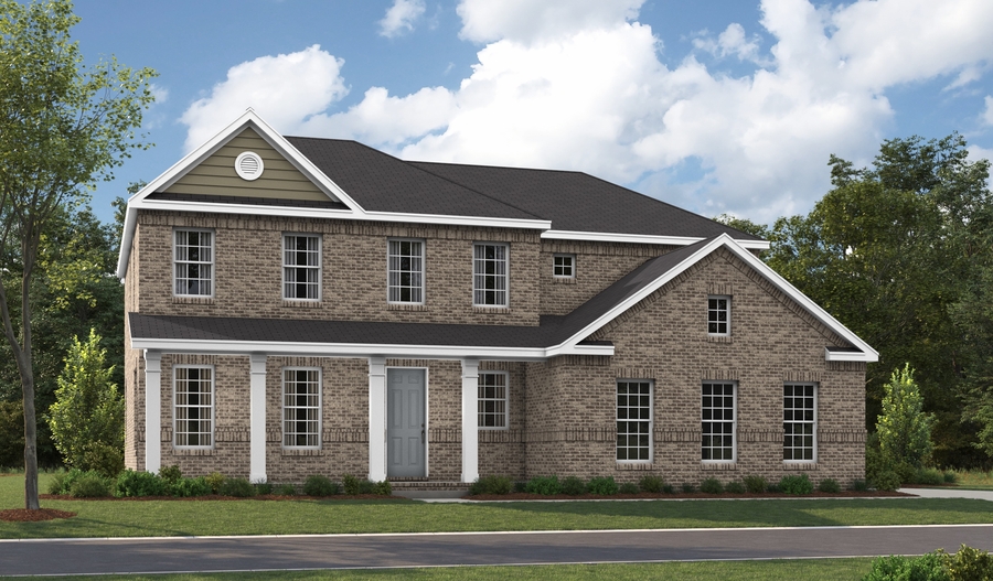 Elevation F of the Preston floor plan
