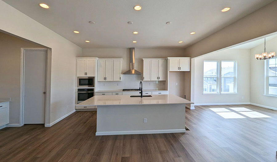 Kitchen of the Decker floor plan