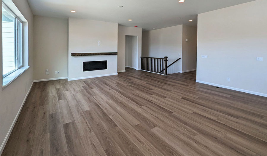 Great Room of the Decker floor plan