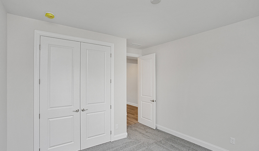 Bedroom of the Hopewell floor plan