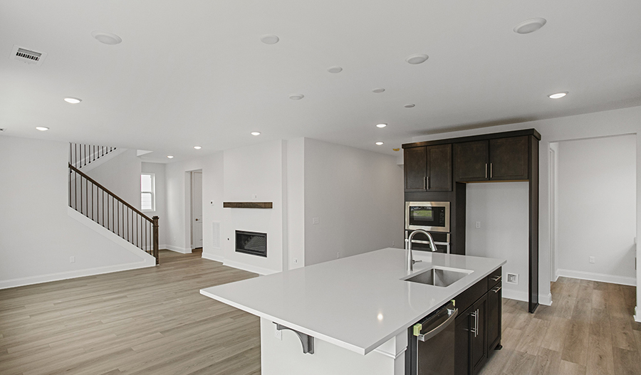 Kitchen of the Hopewell floor plan