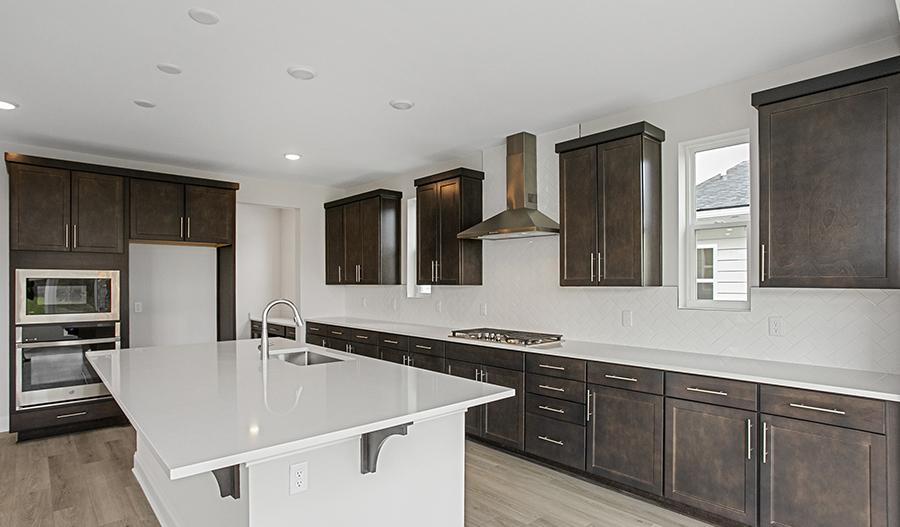 Kitchen of the Hopewell floor plan