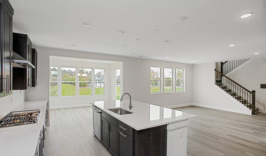 Kitchen of the Hopewell floor plan