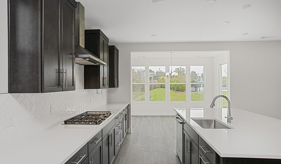 Kitchen of the Hopewell floor plan