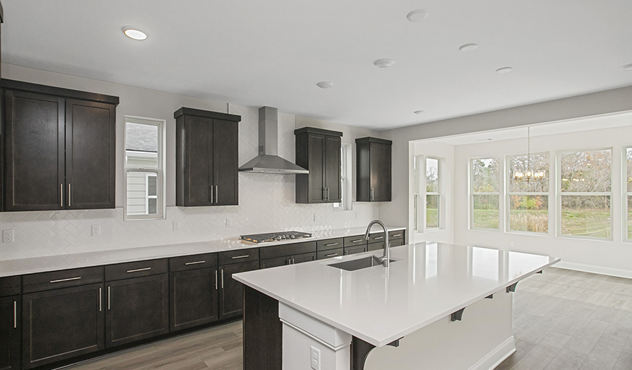 Kitchen of the Hopewell floor plan