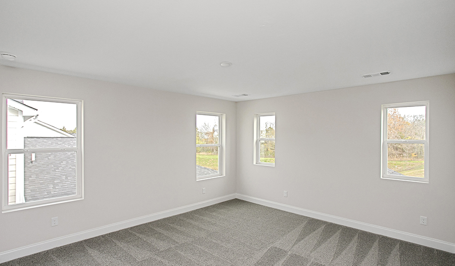 Bedroom of the Hopewell floor plan