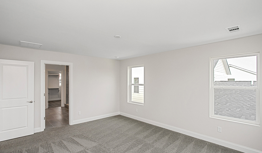 Bedroom of the Hopewell floor plan
