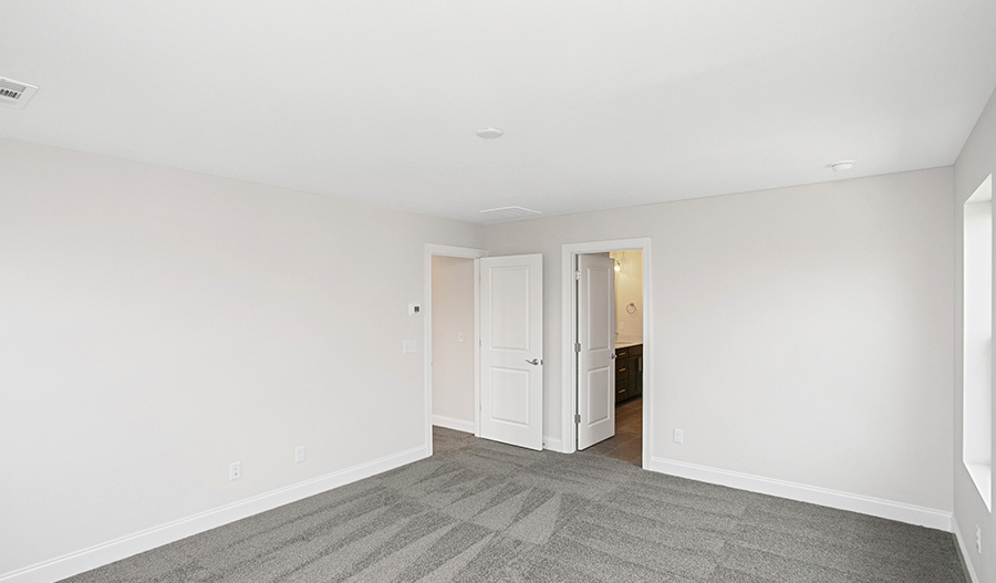 Bedroom of the Hopewell floor plan