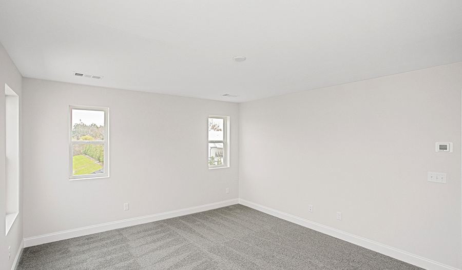 Bedroom of the Hopewell floor plan
