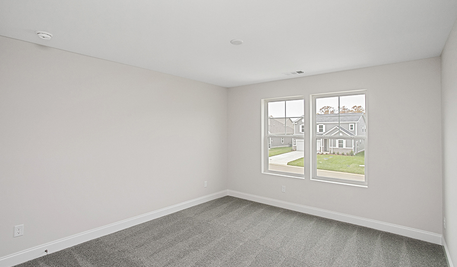 Bedroom of the Hopewell floor plan