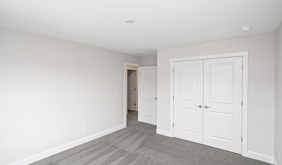 Bedroom of the Hopewell floor plan