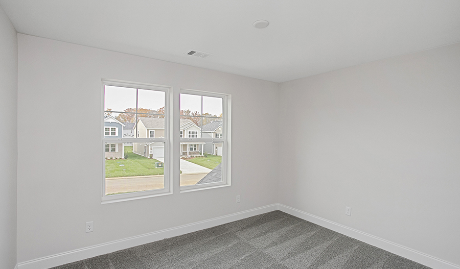 Bedroom of the Hopewell floor plan