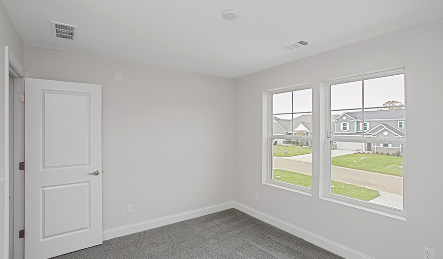 Bedroom of the Hopewell floor plan