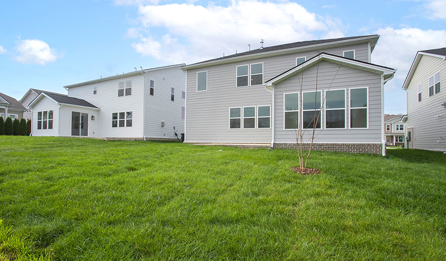 Rear Exterior of the Hopewell floor plan