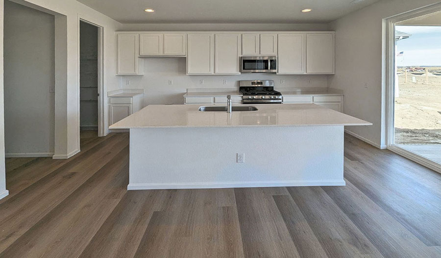 Kitchen of the Lapis floor plan