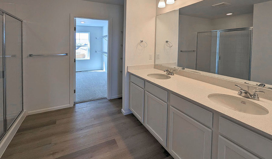 Bathroom of the Lapis floor plan