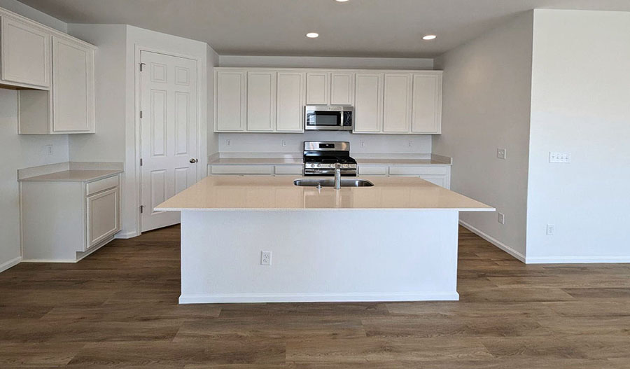 Kitchen of the Bronze floor plan