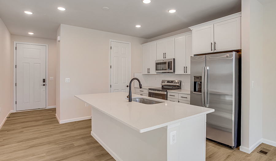 Kitchen of the Coral floor plan