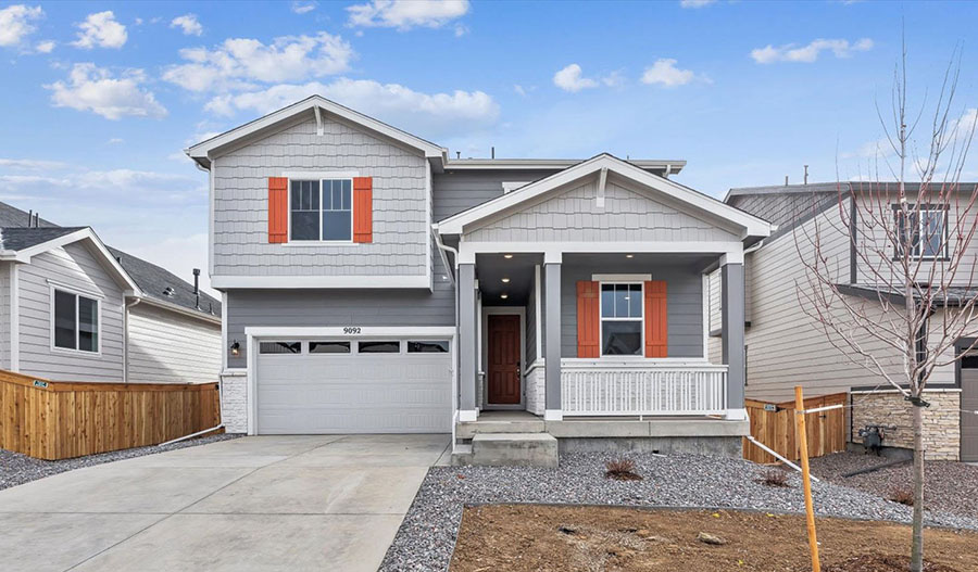 Exterior of the Moonstone floor plan