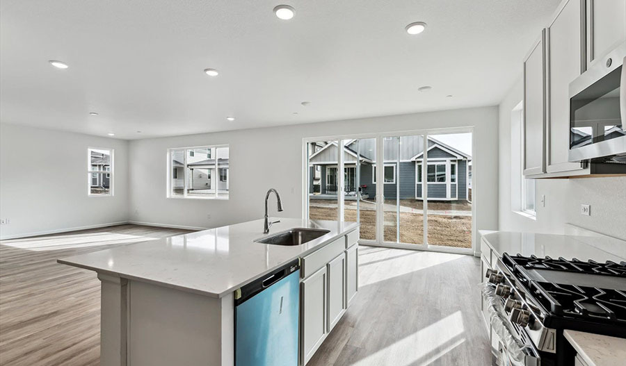 Kitchen of the Moonstone floor plan