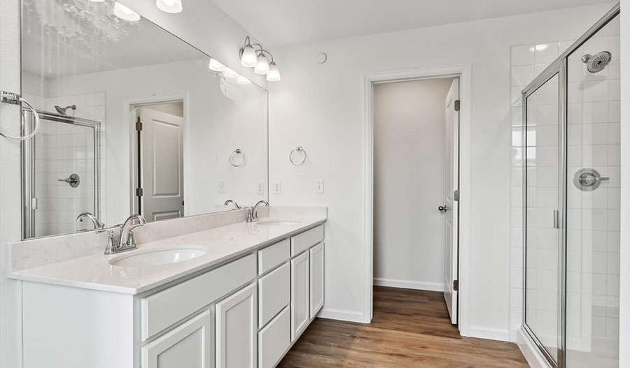 Bathroom of the Moonstone floor plan