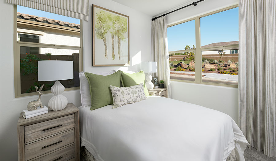 Bedroom of the Peridot floor plan