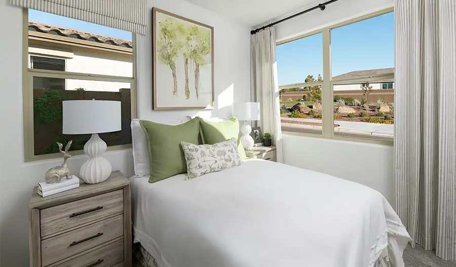 Bedroom of the Peridot floor plan