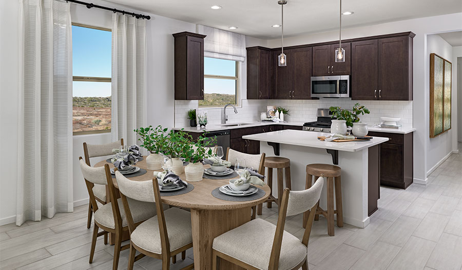Kitchen of the Peridot floor plan