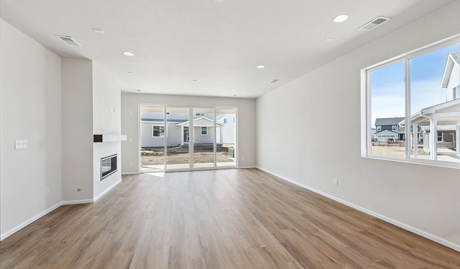 Great Room of the Peridot floor plan
