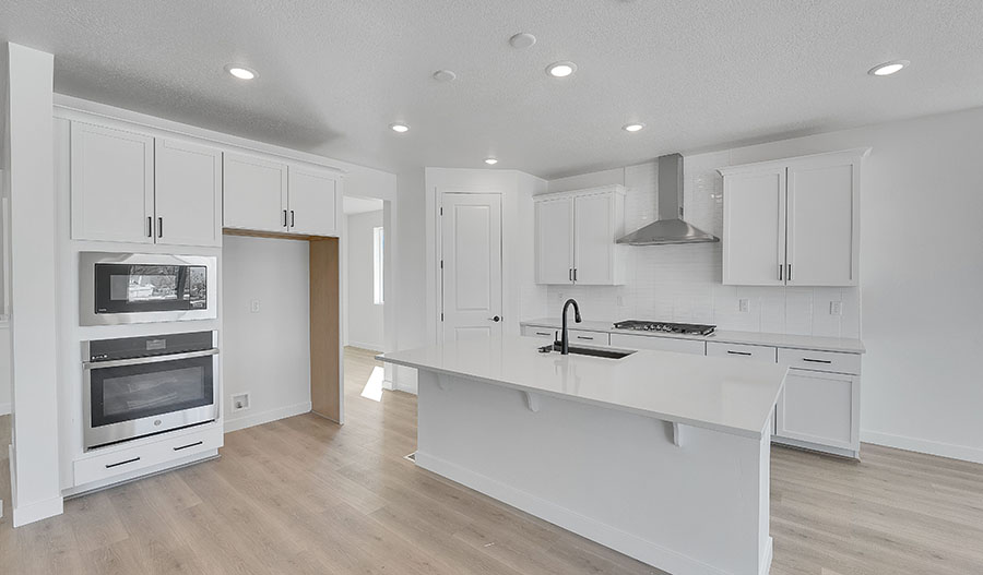 Kitchen of the Delaney floor plan