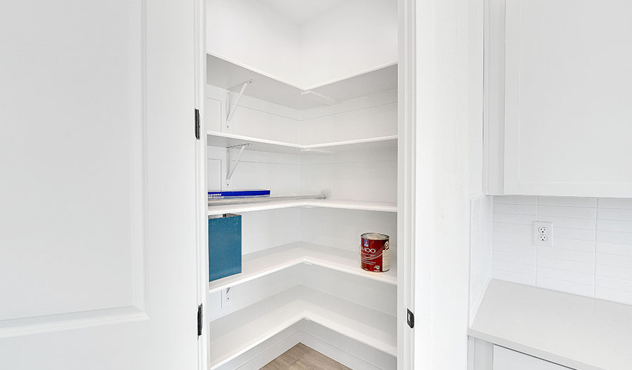 Pantry of the Delaney floor plan