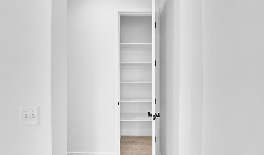 Pantry of the Delaney floor plan