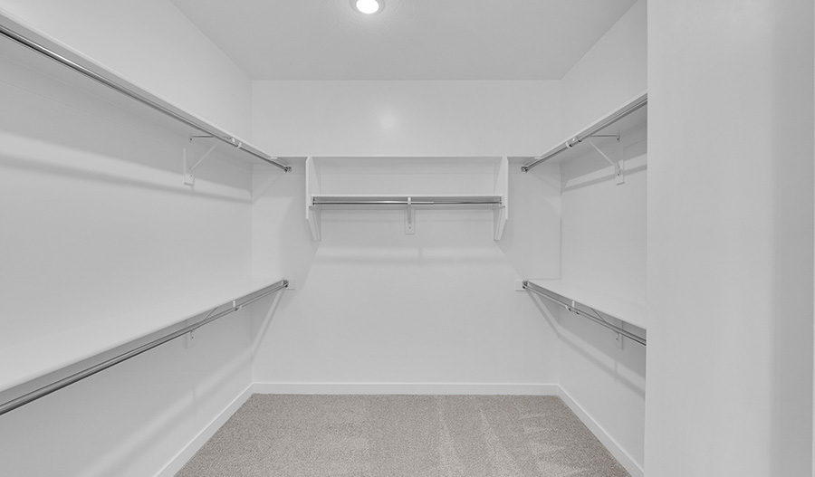 Closet of the Delaney floor plan