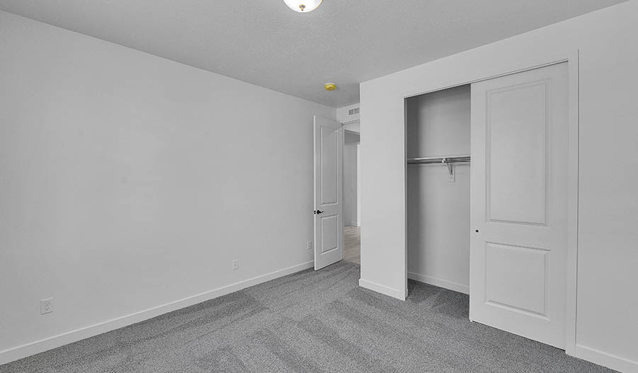 Bedroom of the Dearborn floor plan